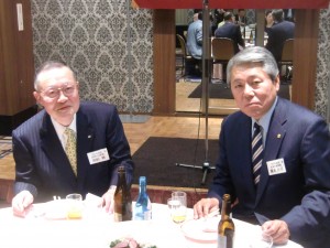 加納会長と橋本副会長